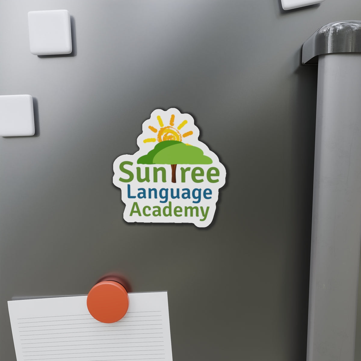 Die-Cut Suntree magnet