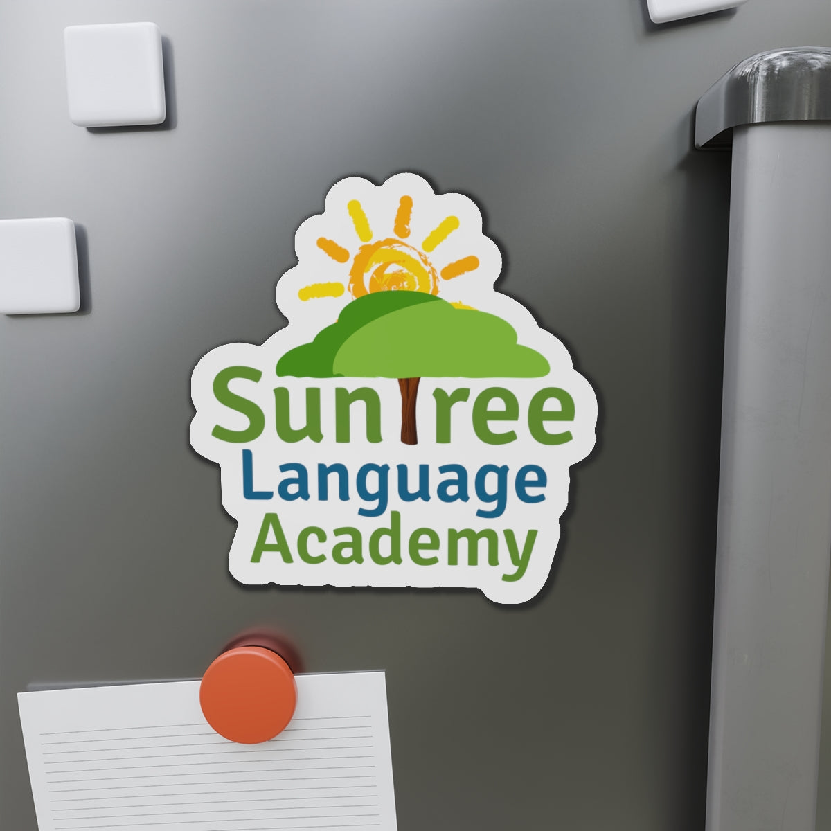 Die-Cut Suntree magnet