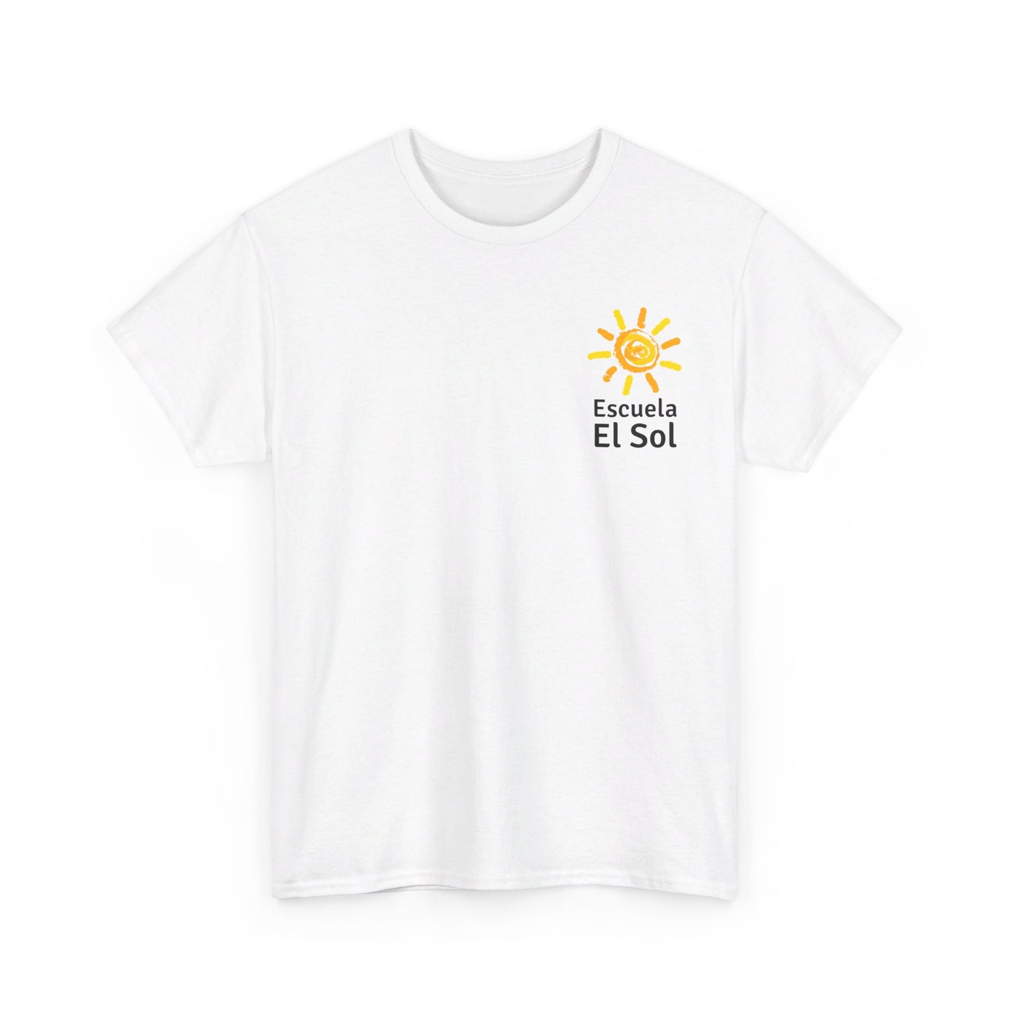 Escuela El Sol adult tee